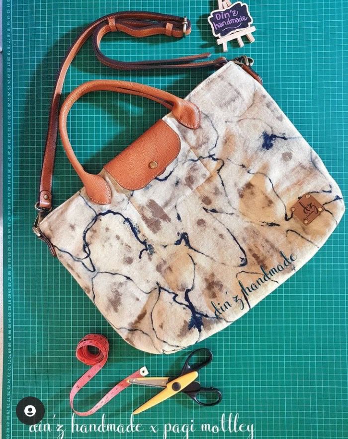 Dinz Handmade, Sulap Kain Sisa di Pertenunan Endek Menjadi Omzet Puluhan Juta Rupiah