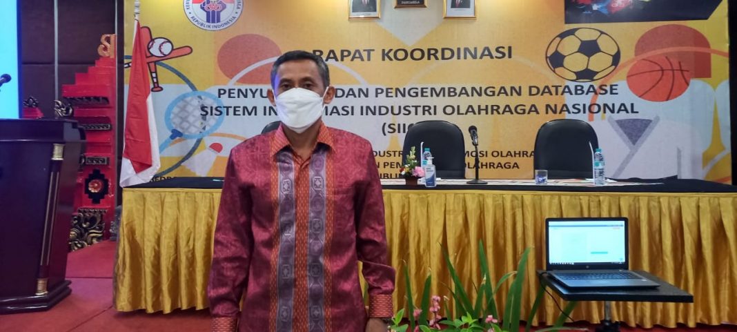 Perdana, Kemenpora Gelar Rakor SIION di Bali. Ini Penjelasan Kabid Manajemen Industri Olahraganya