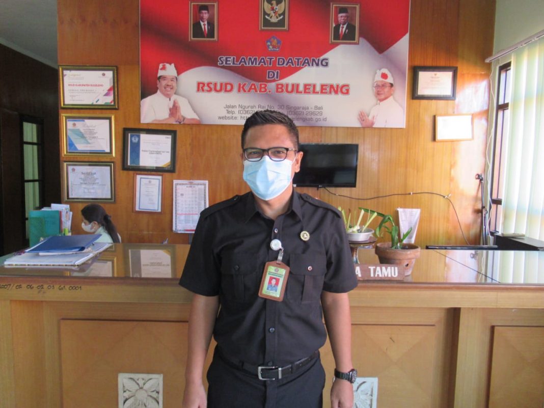 Kasus Covid-19 Melandai, Ruangan Pasien Covid-19 RSUD Buleleng Dikurangi