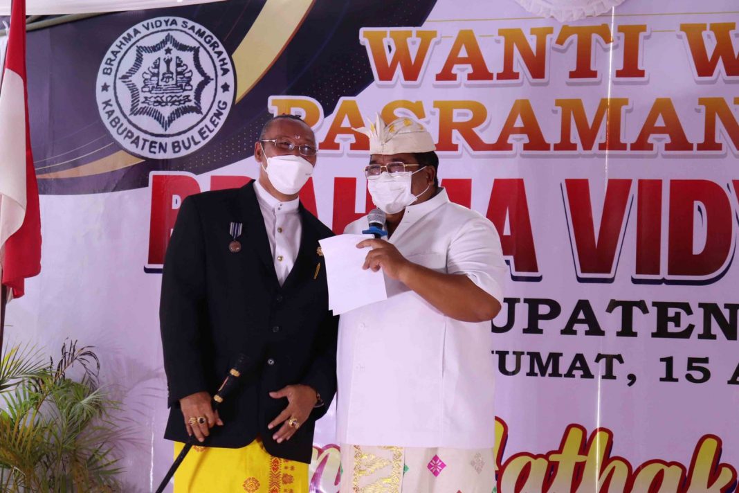 Pemkab Buleleng Harap Pasraman Brahma Vidya Samgraha Tingkatkan Kualitas Pembinaan Siswa