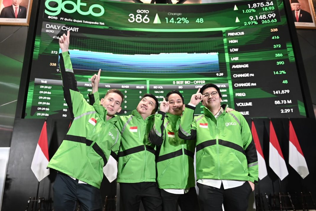 Resmi Tercatat di Bursa Efek Indonesia, Ini yang Dilakukan PT GoTo Gojek Tokopedia Indonesia