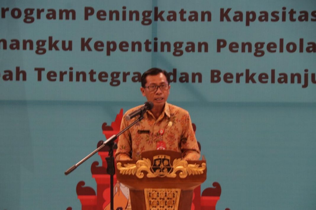 Pemkab Tabanan Buka Secara Resmi Pelatihan Program Pengelolaan Sampah di Kabupaten Tabanan
