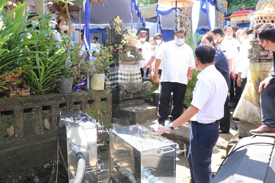 Buleleng Jadi Tempat Demonstrasi Mesin Pembersih Pipa Tenaga Nitrogen Dari Korea