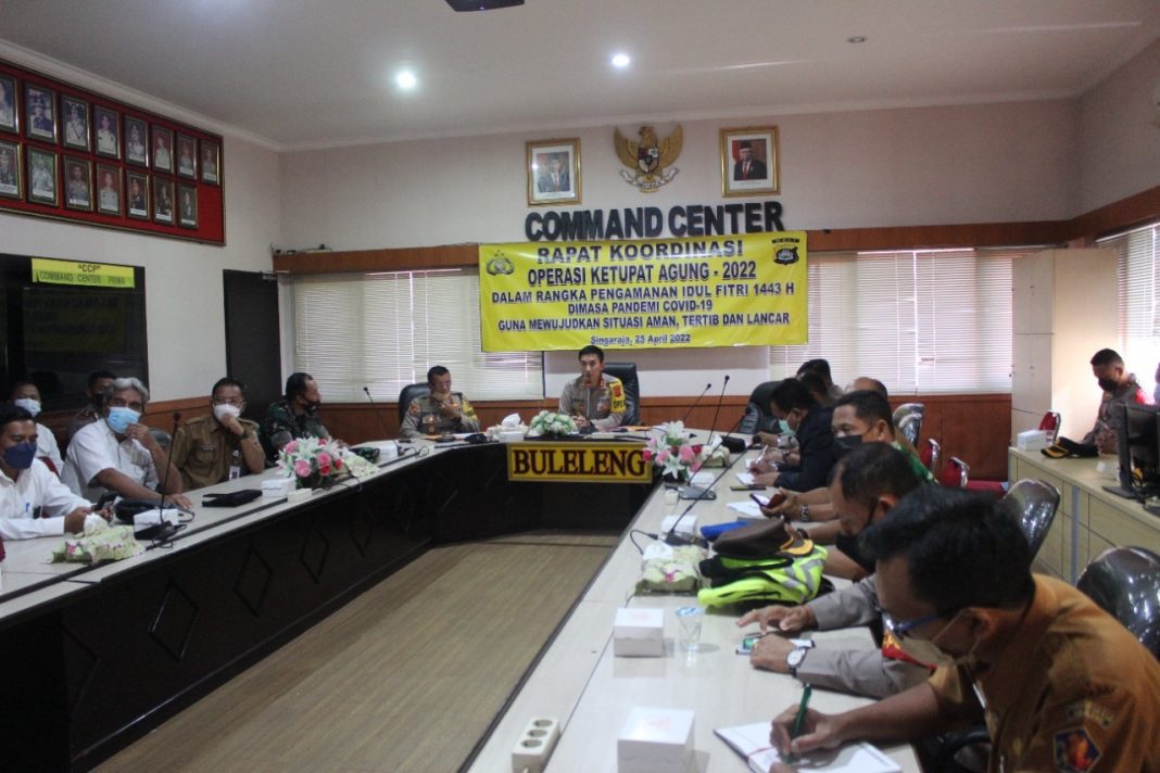 Rakor Ops Ketupat 2022 Pengamanan Idul Fitri Libatkan Unsur Sektoral