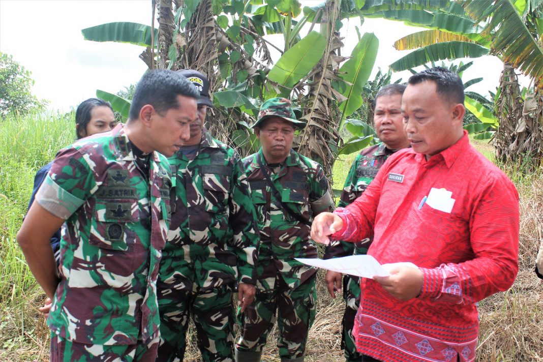 Dandim 0906 Kutai Kartanegara Tinjau Lokasi TMMD di Desa Panca Jaya