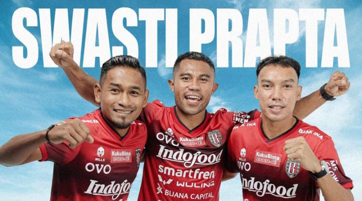 Bali United Resmi Perkenalkan Tiga Pemain Senior Terbaru Sebelum Latihan Perdana