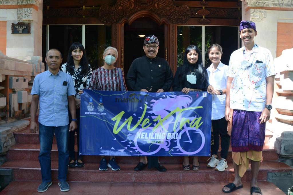 Terima Panitia Women Endurance Extra (Wextra) 2022, Ini Pesan Wagub Cok Ace