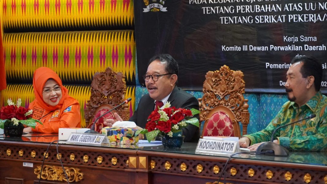 Wagub Cok Ace Hadiri FGD Uji Sahih RUU Serikat Pekerja/Serikat Buruh