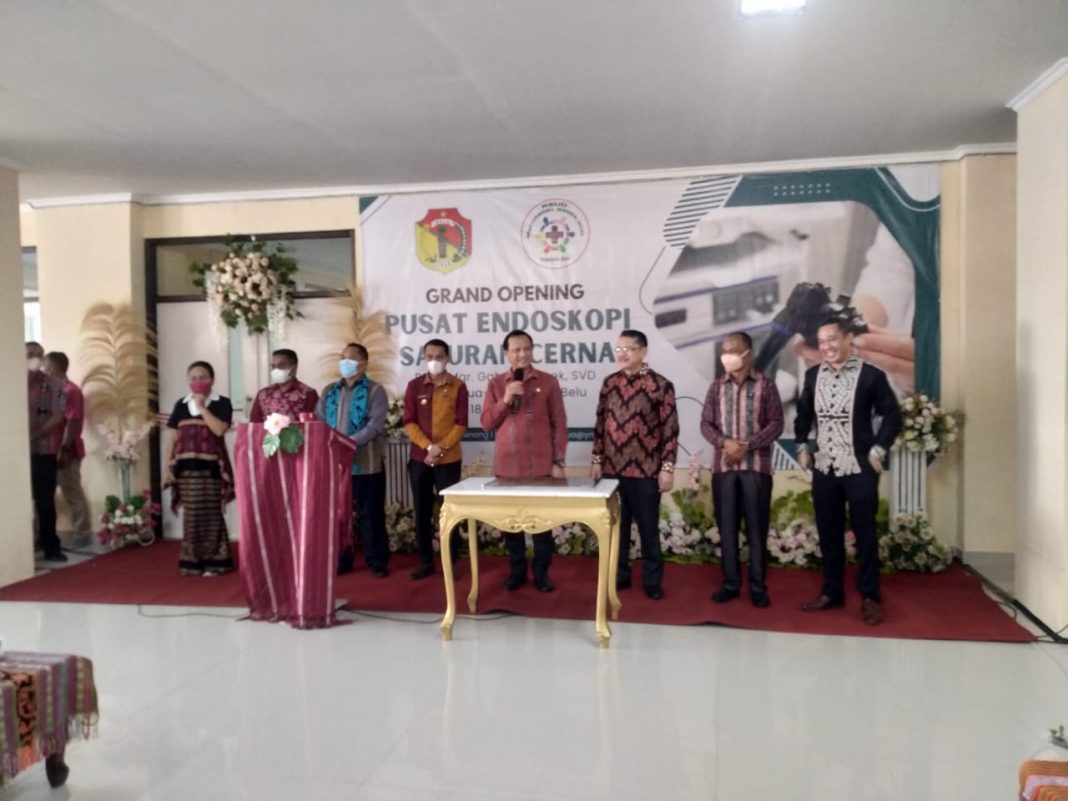 Pertama Di NTT, Pemkab Belu Lakukan Grand Opening Pusat Endoskopi Saluran Cerna Di RSUD Atambua Perbatasan RI-RDTL