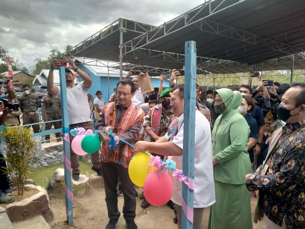 Bupati Belu Resmikan 29 Rumah Layak Huni Bagi Warga Sorosikun – Fatubenao Batas RI-RDTL
