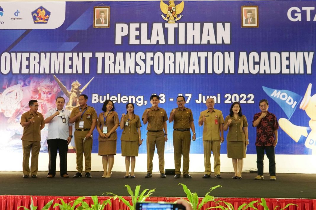 Dukung Percepatan Transformasi Digital, Kemkominfo RI Kerjasama Dengan Pemkab Buleleng Gelar Pelatihan GTA
