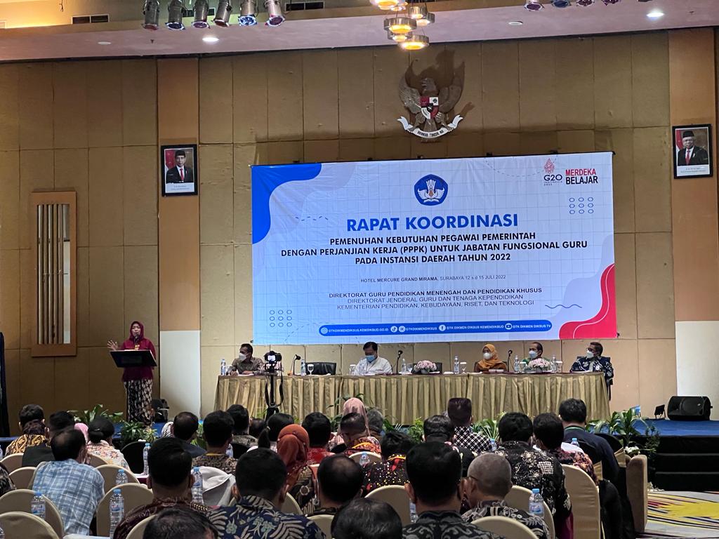 Sinkronisasi Data Kebutuhan Guru untuk Optimalkan Kuota Formasi Guru ASN PPPK 2022