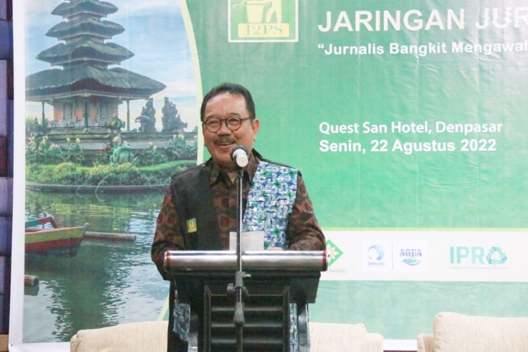 Hadiri Deklarasi Jaringan Jurnalis Peduli Sampah, Wagub Cok Ace Harapkan Penanganan dan Pengelolaan Sampah Di Mulai Dari Hulu