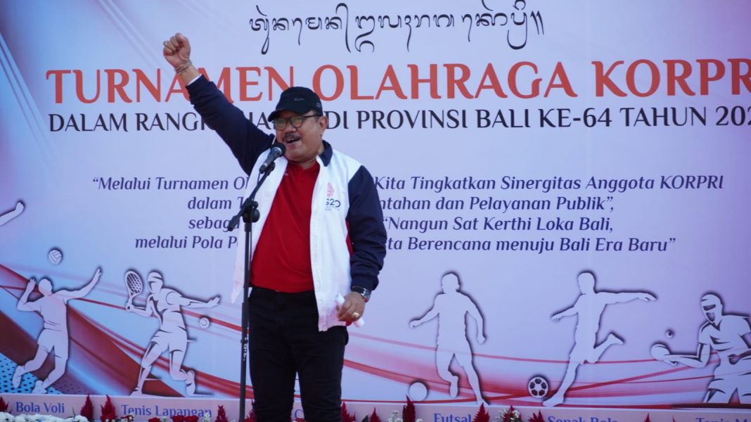 Buka Turnamen Olahraga KORPRI 2022, Wagub Minta Minta Jaga Sportivitas dan Pererat Persaudaraan