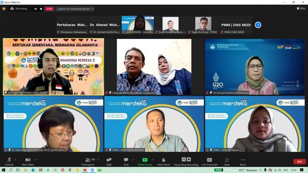 Sebanyak 12.420 Mahasiswa Ikuti Program Pertukaran di 138 Perguruan Tinggi Seluruh Indonesia