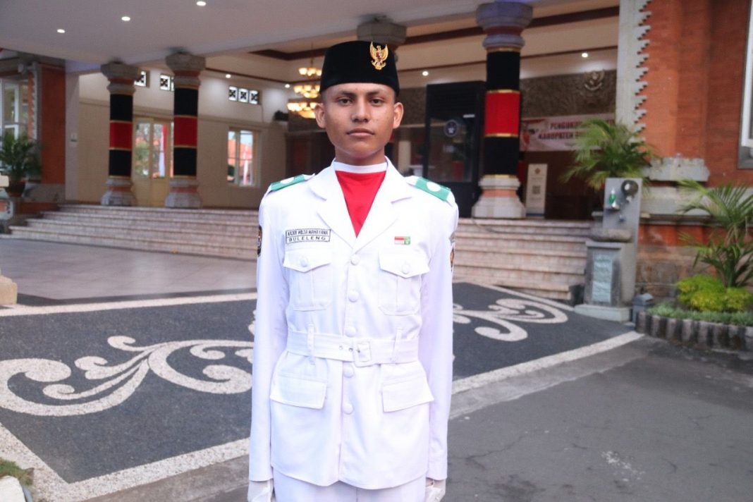 Kadek Wilda, Sosok Pemuda Piatu Gagah Dalam Barisan Paskibraka Buleleng