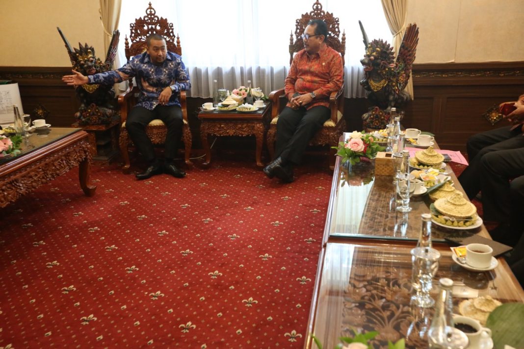 Terima Kunjungan Wagub Sumatera Barat, Wagub Bali Paparkan Upaya Bali Jaga Kepercayaan Dunia Melawati Pandemi Cocid-19
