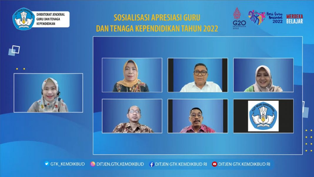 Kemendikbudristek Gelar Apresiasi Guru dan Tenaga Kependidikan 2022