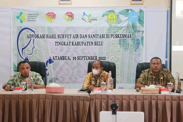 Wabup Belu Ajak Kerjasama Seluruh Elemen Masyarakat Capai 100 Persen Pemenuhan Air Bersih Dan Sanitasi