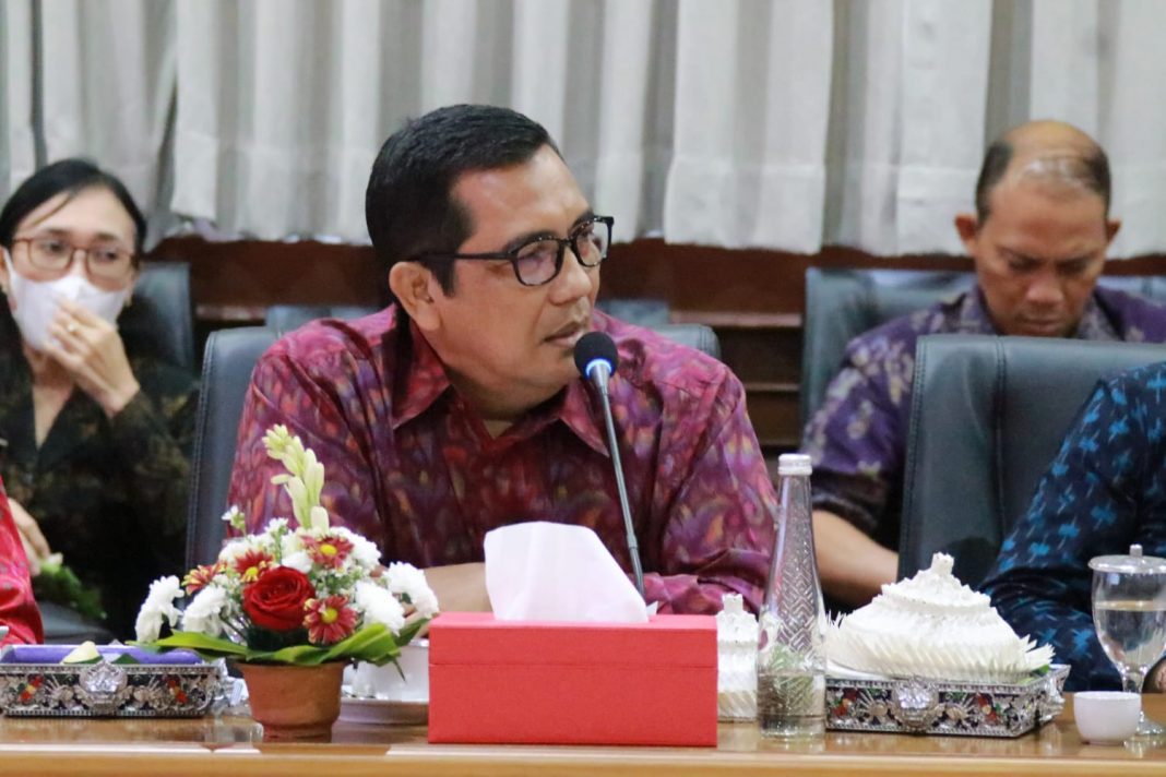 Bupati Sanjaya Hadiri High Level meeting TPID Provinsi Bali