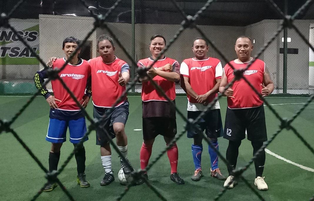 Tim Futsal Porwanas Siwo PWI Bali Kalah di Ujicoba Kedua. Sang Pelatih Beri Pujian Kepada Rekan Sejawat
