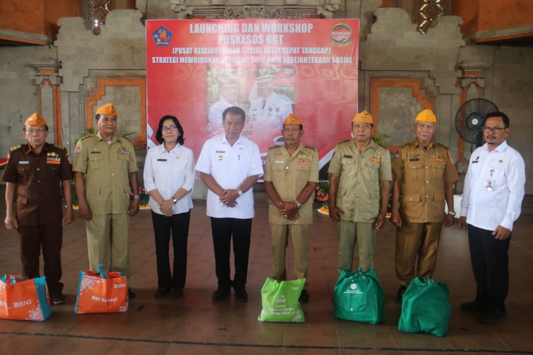 Pj. Lihadnyana Harap Puskesos GCT Mampu Wujudkan Satu Data Kesejahteraan Sosial