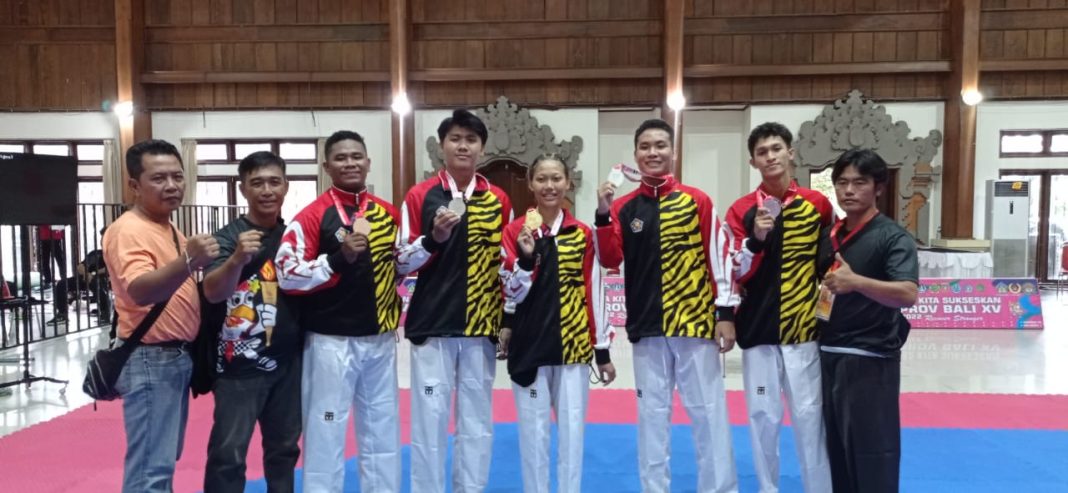 Emas Pertama di Cabor Taekwondo Pecah Telur