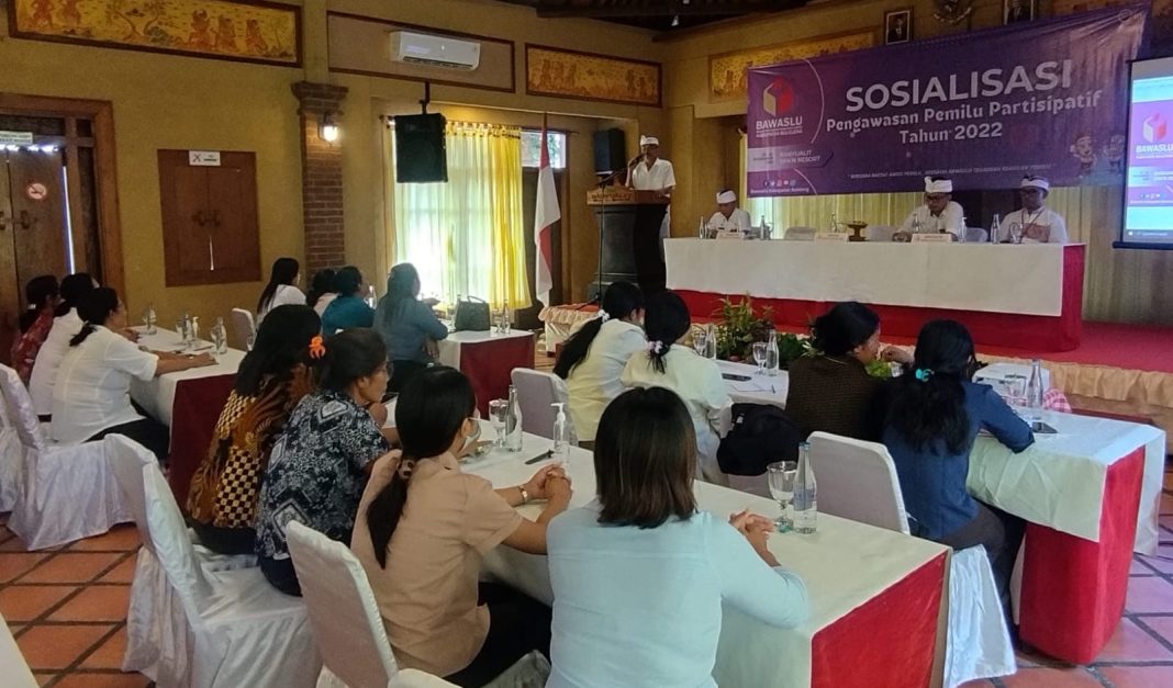 Bawaslu Bali Libatkan Kelompok Perempuan Buleleng Bangun Kesadaran Menjaga Proses Pemilu