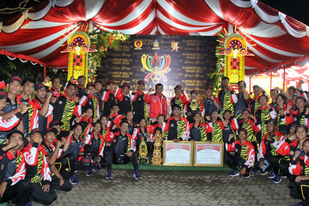 Buleleng Bertahan di Ranking 3 Porprov Bali, Juara Umum di 7 Cabor
