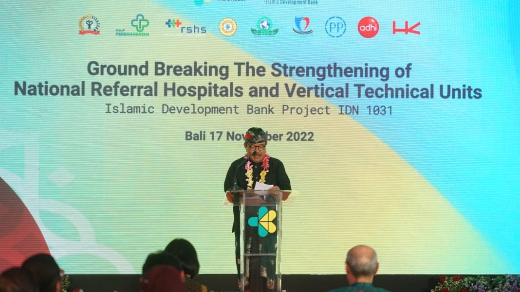 Hadiri Ground Breaking Gedung Pelayanan Ibu dan Anak RSUP Prof. Dr. I.G.N.G Ngoerah Sanglah, Cok Ace Harap Dapat Meningkatkan Kualitas Hidup Masyarakat Bali