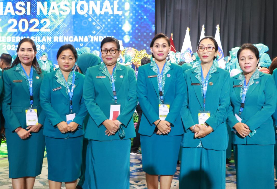 Putri Koster Hadiri Rakornas TP PKK Tahun 2022