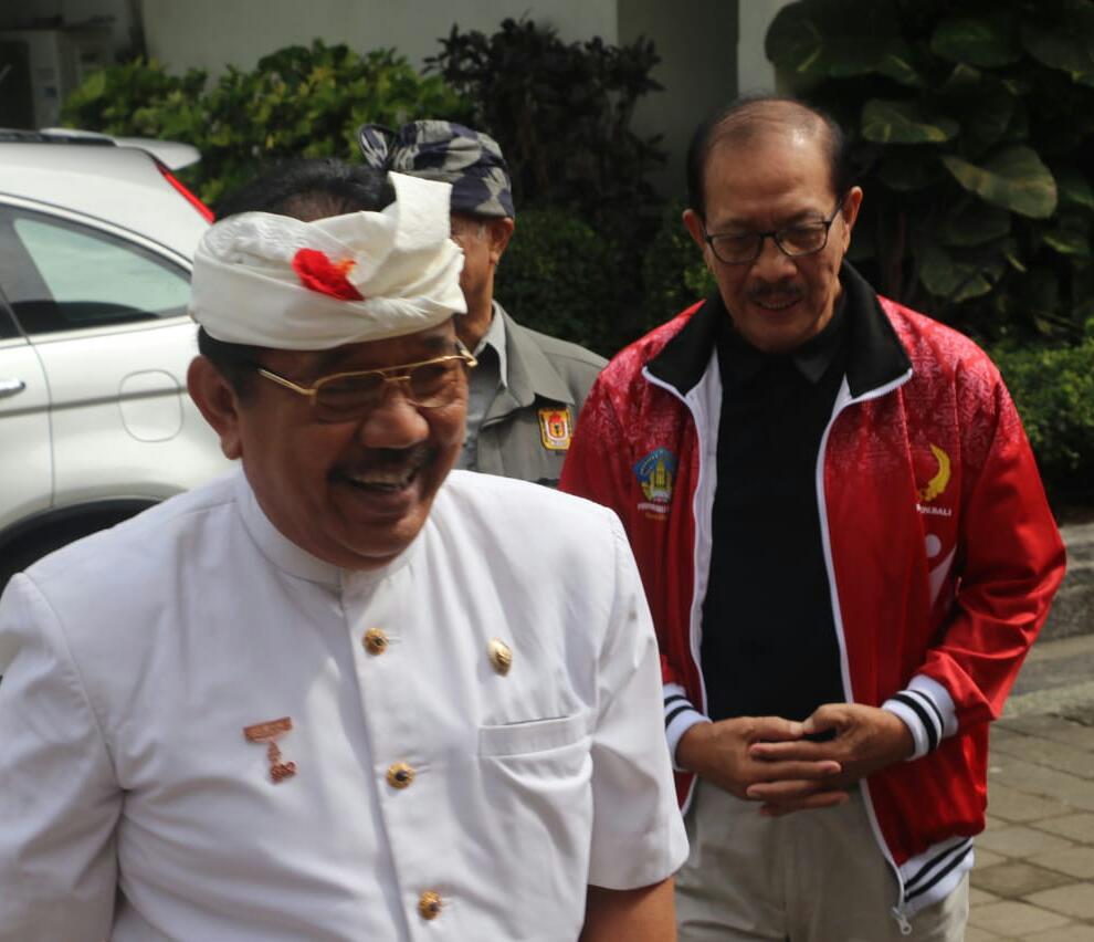 Lepas Kontingen BAPOMI PENGPROV Bali, Cok Ace Minta Atlet Tetap Fokus, Sportif, Jujur dan Berkelakuan Baik