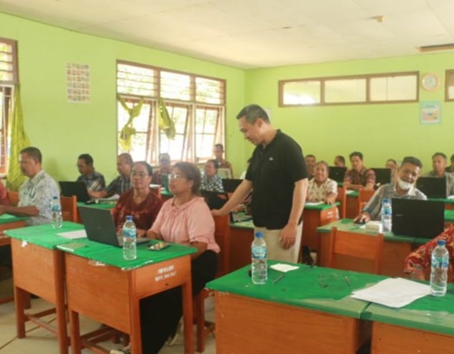 Sekda Jap Prihatin Pantau Giat Verifikasi Penilaian Kesesuaian Calon PPPK Belu