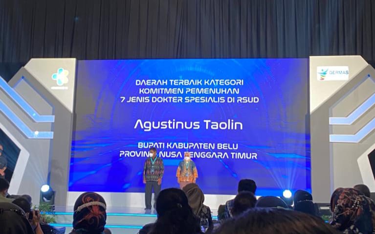 Lagi Di Tahun 2022, Pemkab Belu Terima Penghargaan dari Kementerian Kesehatan RI