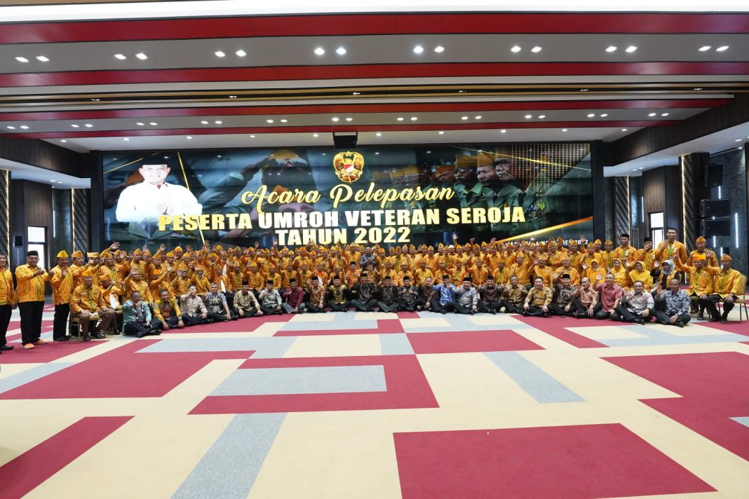 Bentuk Apresiasi, 102 Veteran Seroja TNI Diberangkatkan Umroh