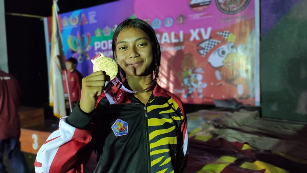 Panjat Tebing Raih Emas Perdana di Tabanan,kalahkan wakil Denpasar