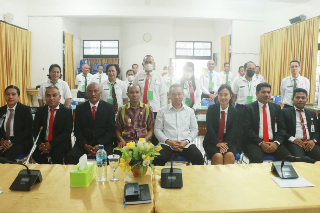 Lakukan Uji Kompetensi Pada 20 Jabatan Pimpinan Tinggi Pratama, Wabup Belu : Kosongkan Pikiran Dan Isi Dengan Hal Positif