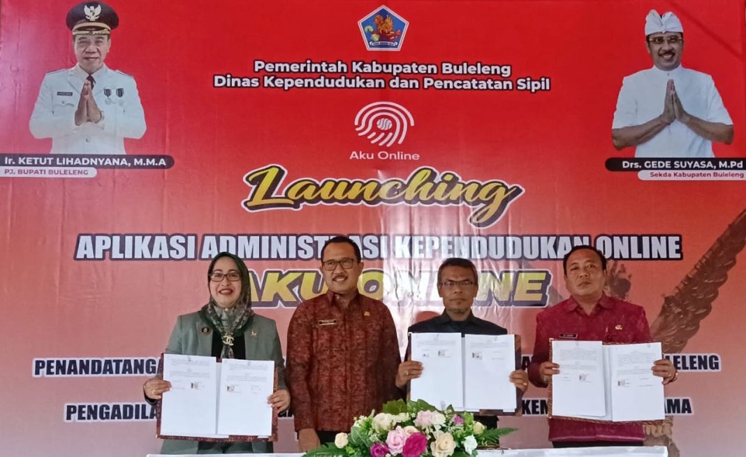 Permudah Layanan Adminduk, Aplikasi Aku Online Diresmikan