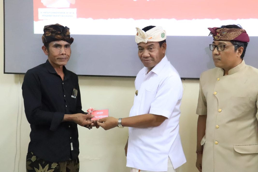 10 Desa Di Buleleng Dapat Program Infrastruktur Dasar Permukiman