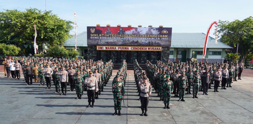 7 Ribu Personil TNI dan Polri Ikut Diklat Sinergitas Terintegrasi di Bali