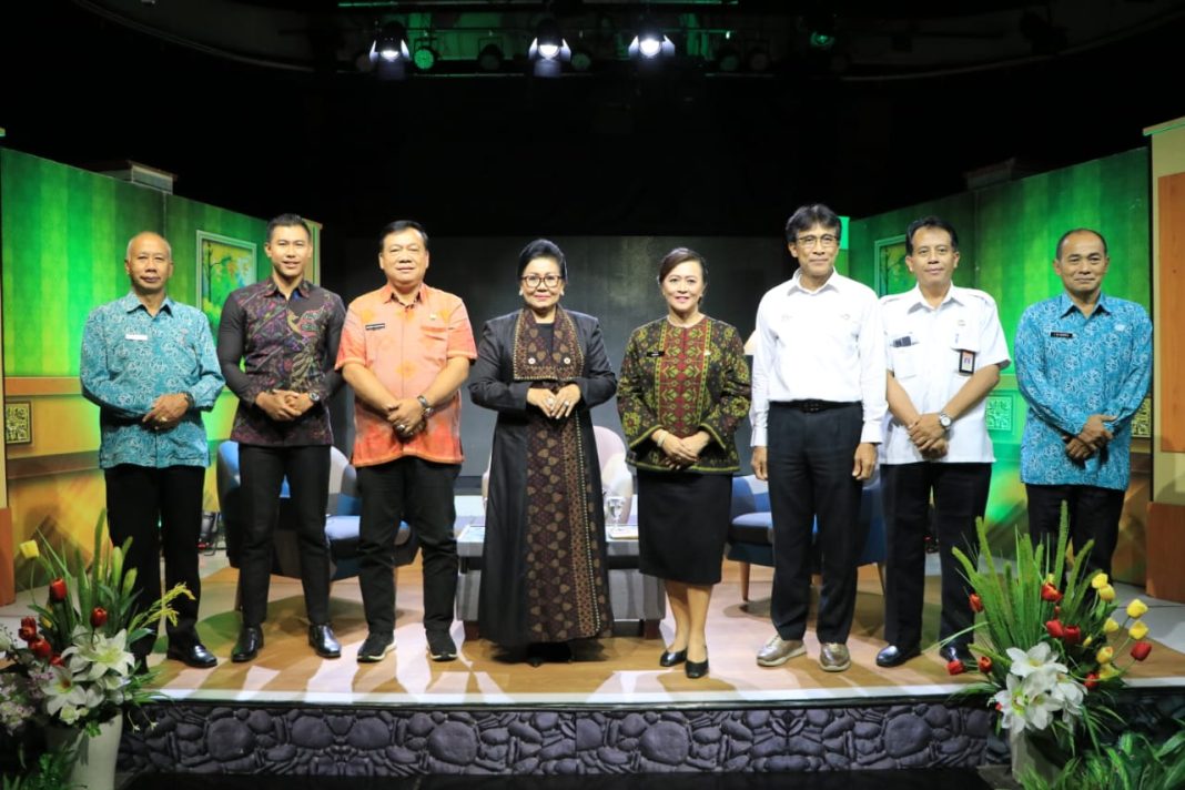 Ketua TP PKK Provinsi Bali Ingatkan Orangtua akan Paham Radikalisme saat Jadi Narasumber dalam Program BAHTERA di TVRI Bali