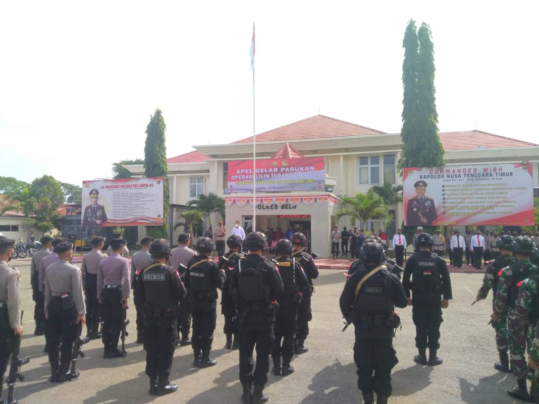 Aparat Gabungan Siap Amankan Perayaan Nataru di Belu Perbatasan RI-RDTL