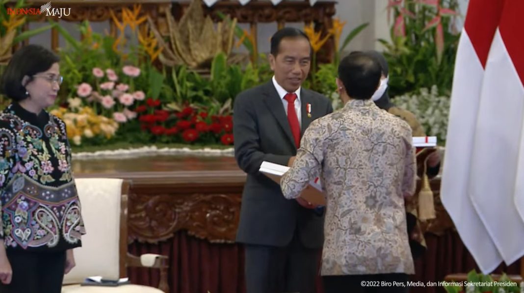 Serahkan DIPA 2023, Presiden Imbau Penggunaan Anggaran Fokus pada Enam Kebijakan