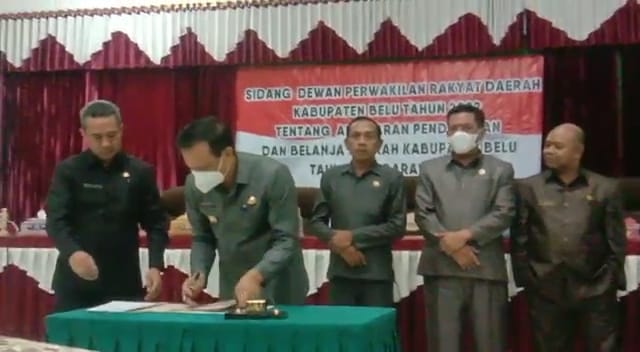 Hanya 3 Hari, DPRD dan Pemda Belu Berhasil Amankan Dokumen RAPBD 2023