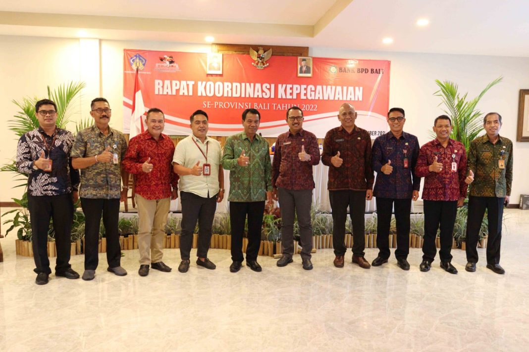 Pj. Bupati Lihadnyana Ajak Kepala BKPSDM Se-Bali Terus Berinovasi Di Era Digitalisasi