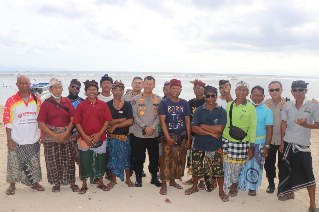 Polda Bali Gelar Jumat Curhat, Program yang sangat Diapresiasi Para Nelayan