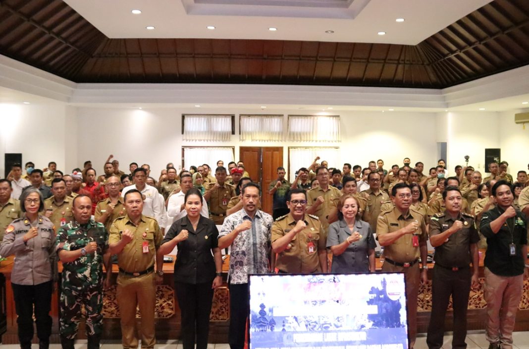 Bupati Sanjaya Buka Secara Resmi Konsultasi Publik Rancangan Awal RKPD SB Kabupaten Tabanan 2024