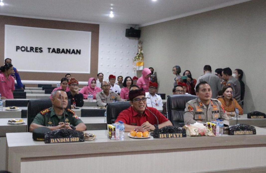 Bupati Sanjaya Dukung Semangat Polres Tabanan Wujudkan Efektivitas Berkomunikasi di Era Digitalisasi