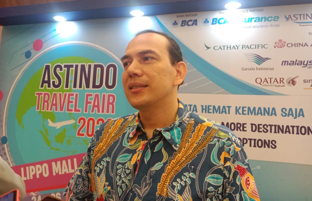Simon Purwa Yakin 10 Ribu Pengunjung dan Transaksi 18 M Terpenuhi di ASTINDO TRAVEL FAIR 2023