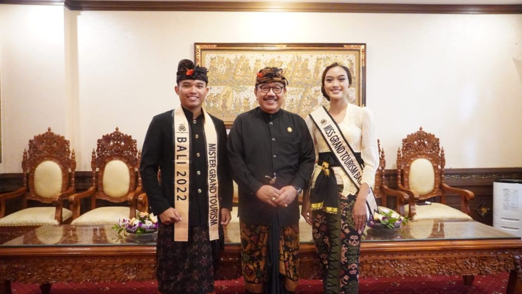 Wagub Cok Ace Terima Audiensi Mr. And Miss Grand Tourism Bali